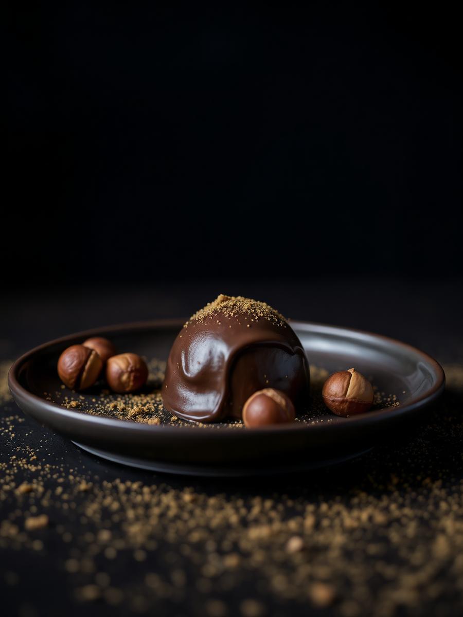 Chocolate hazelnut dessert