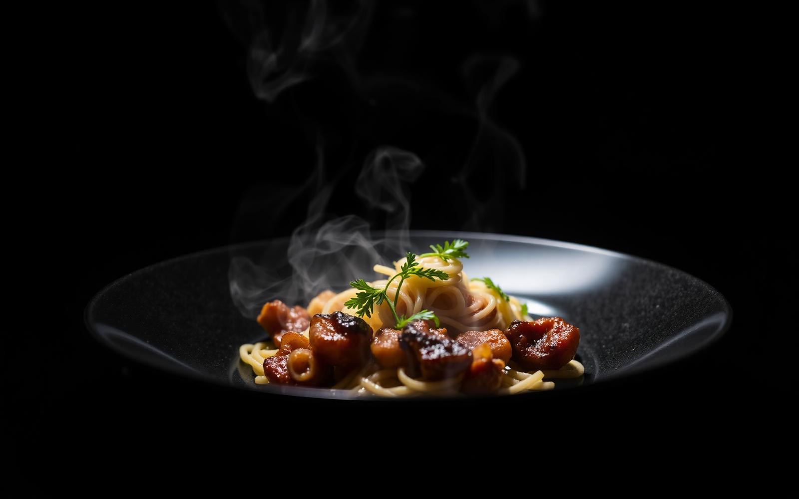 Signature plated dish served at BREWWWW